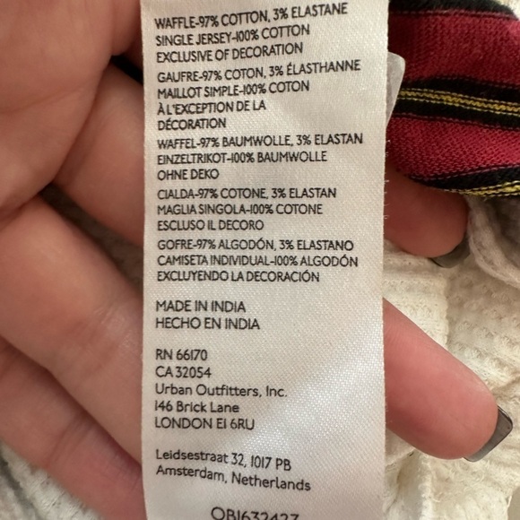 BDG Urban Outfitters Frazer Spliced Slouchy Sweater - Picture 6 of 13